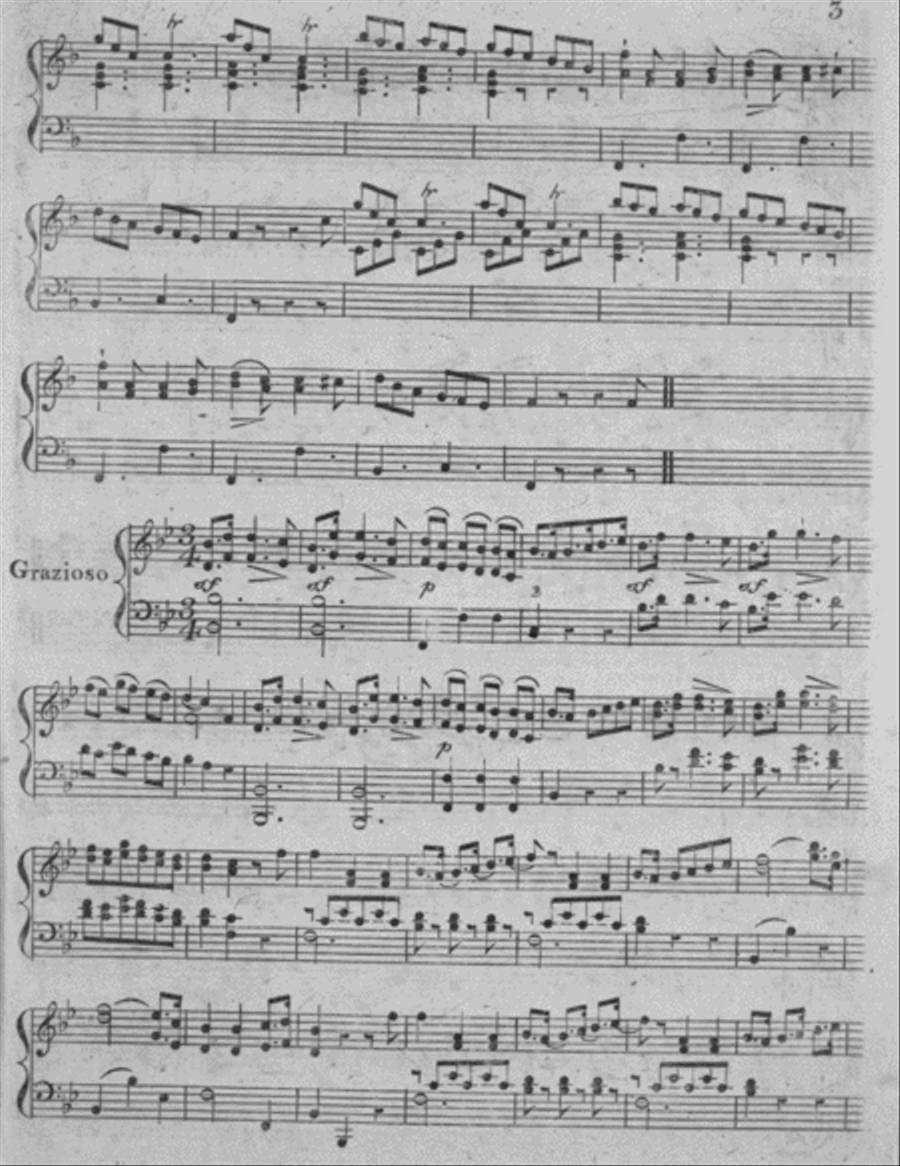 The Village Rondo for the Piano Forte Piano Solo scores gallery preview page 4