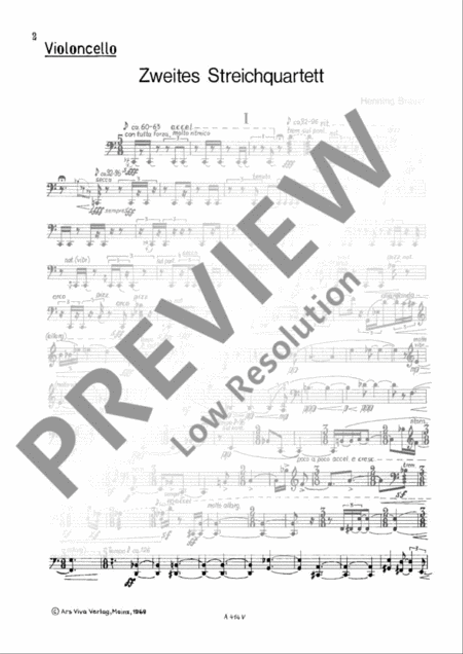 2. String quartet String Quartet scores gallery preview page 17