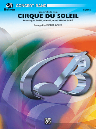 Book cover for Cirque du Soleil (Score only)