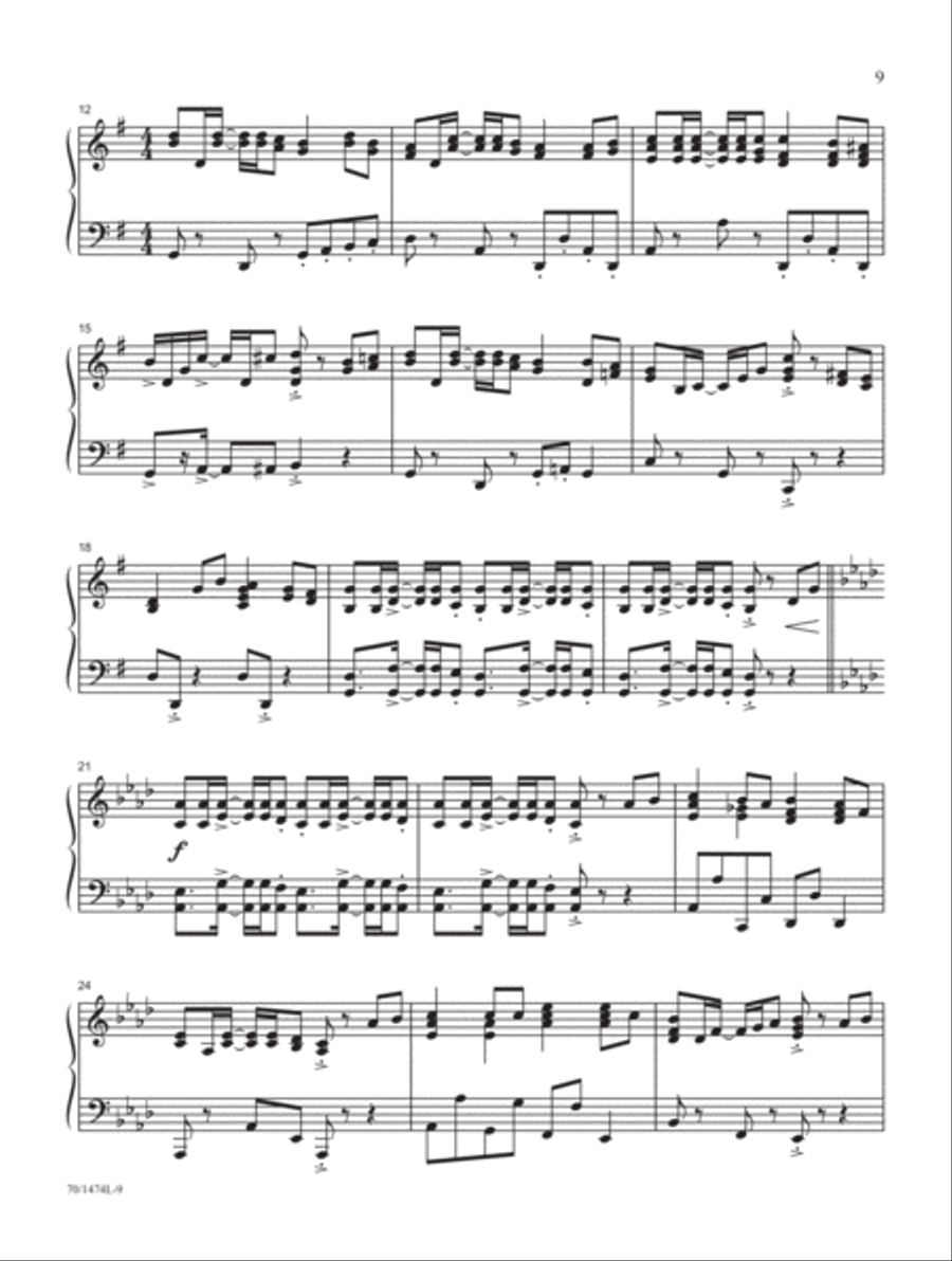 Gospel Legacy Gospel Legacy Piano Solo scores gallery preview page 6