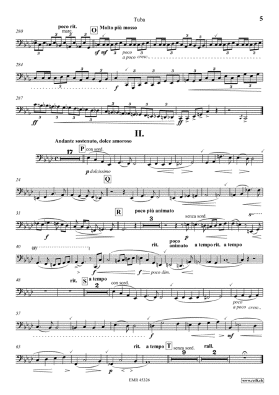 Konzert No. 1 c-moll Konzert No. 1 c-moll Tuba scores gallery preview page 6