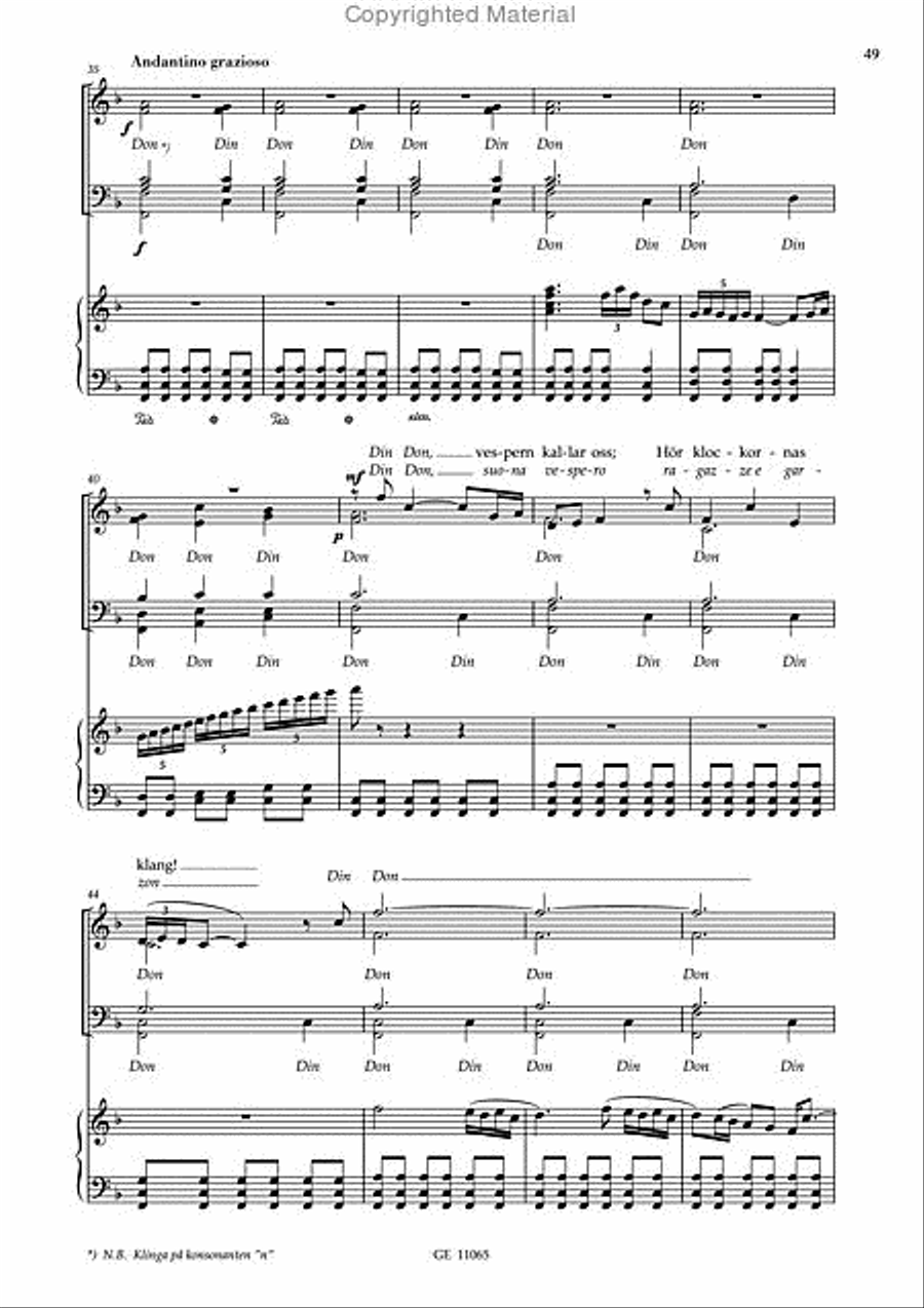 Operakorer 2 Operakorer 2 4-Part scores gallery preview page 12