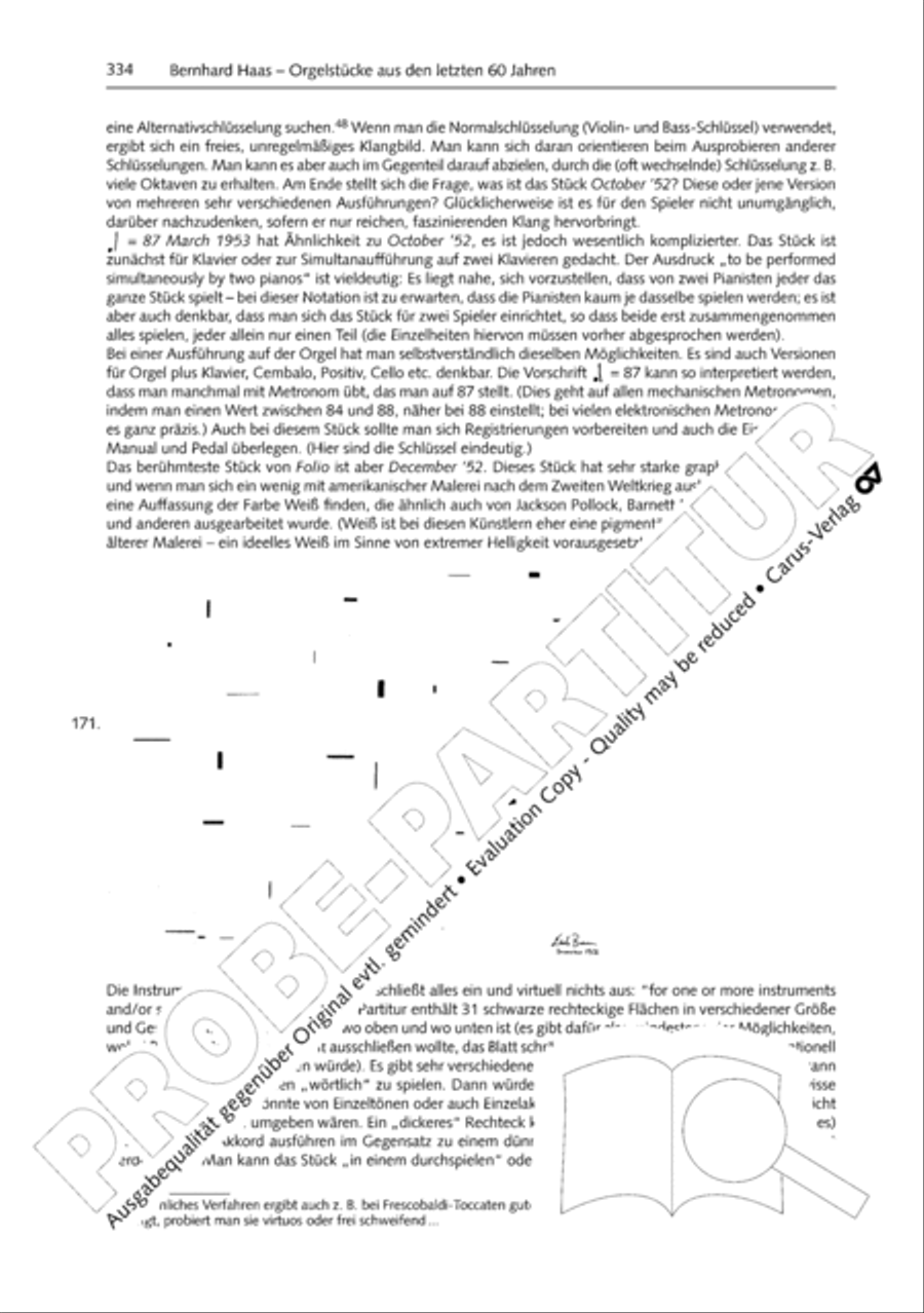 Orgelschule zur historischen Auffuhrungspraxis Organ Solo scores gallery preview page 335