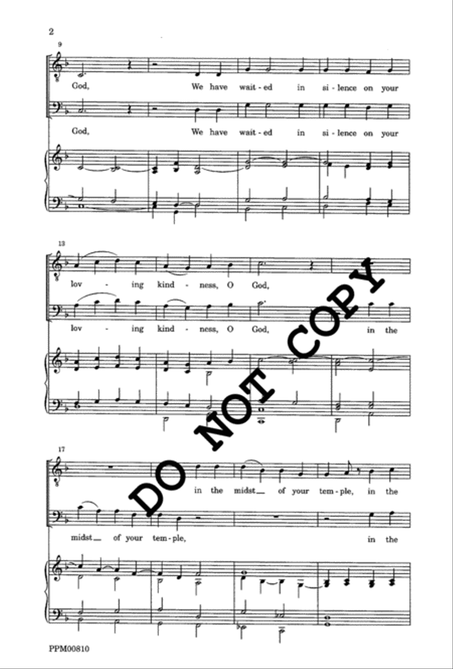 We Have Waited in Silence TB scores gallery preview page 3