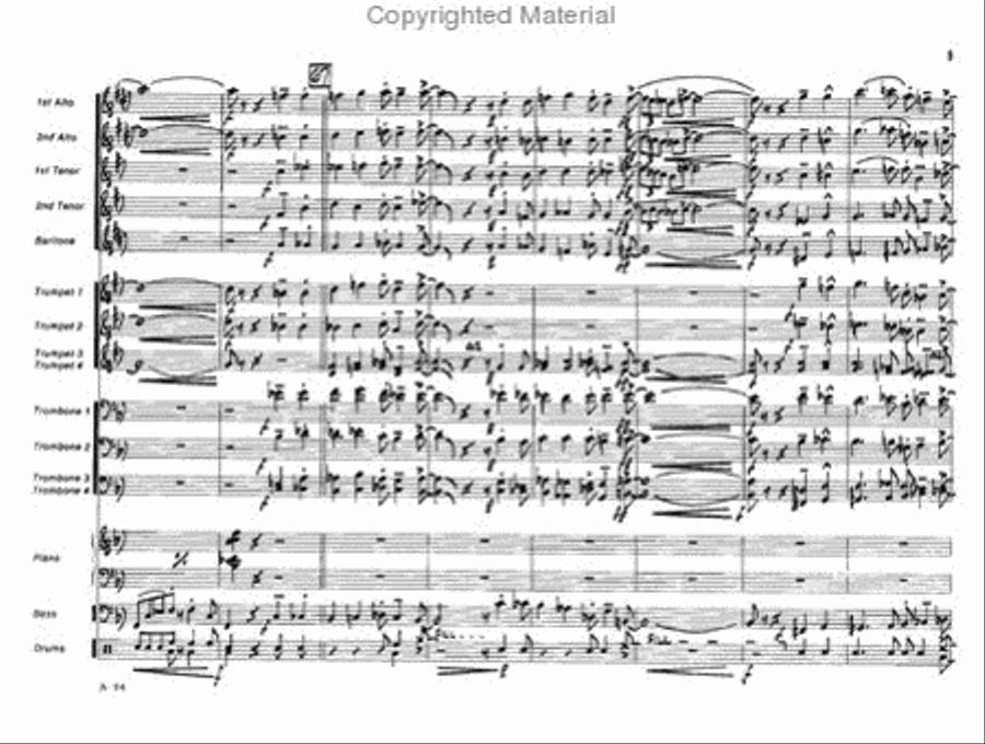 Storm Warning Storm Warning Jazz Ensemble scores gallery preview page 10