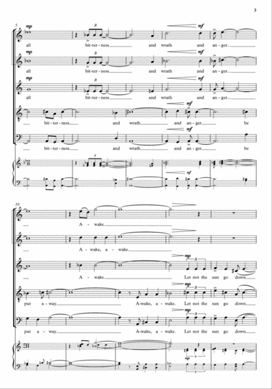 Love Incorruptible SSATB scores gallery preview page 3
