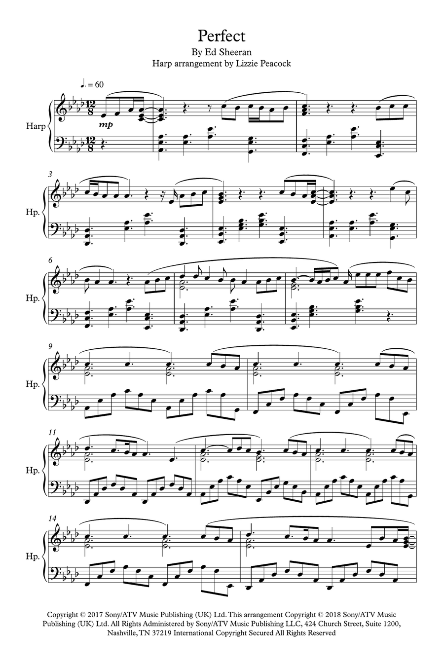 Perfect harp clearance