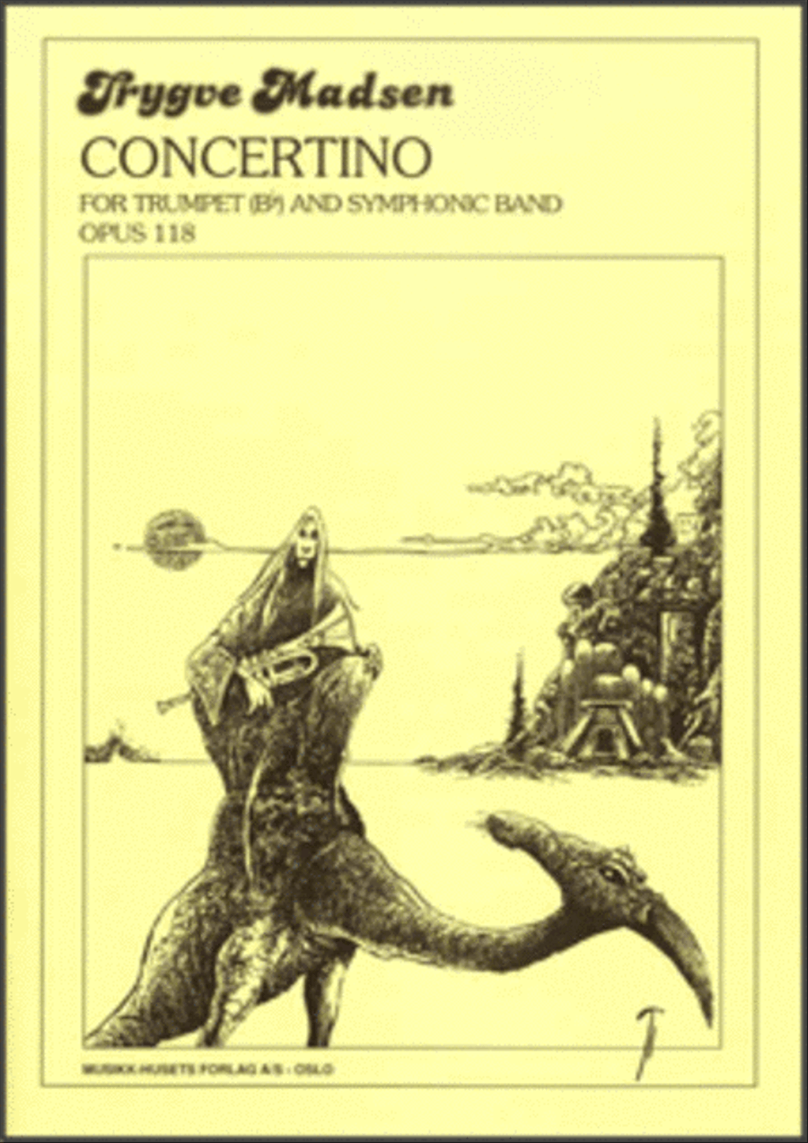 Concertino Op. 118 Concertino Op. 118 Trumpet Solo scores gallery preview page 1