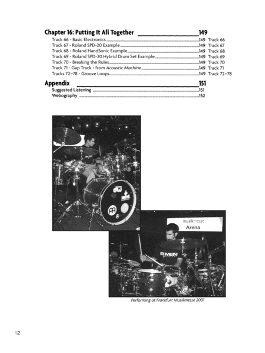 Jungle/Drum 'n' Bass for the Acoustic Drum Set Drum Set scores gallery preview page 5