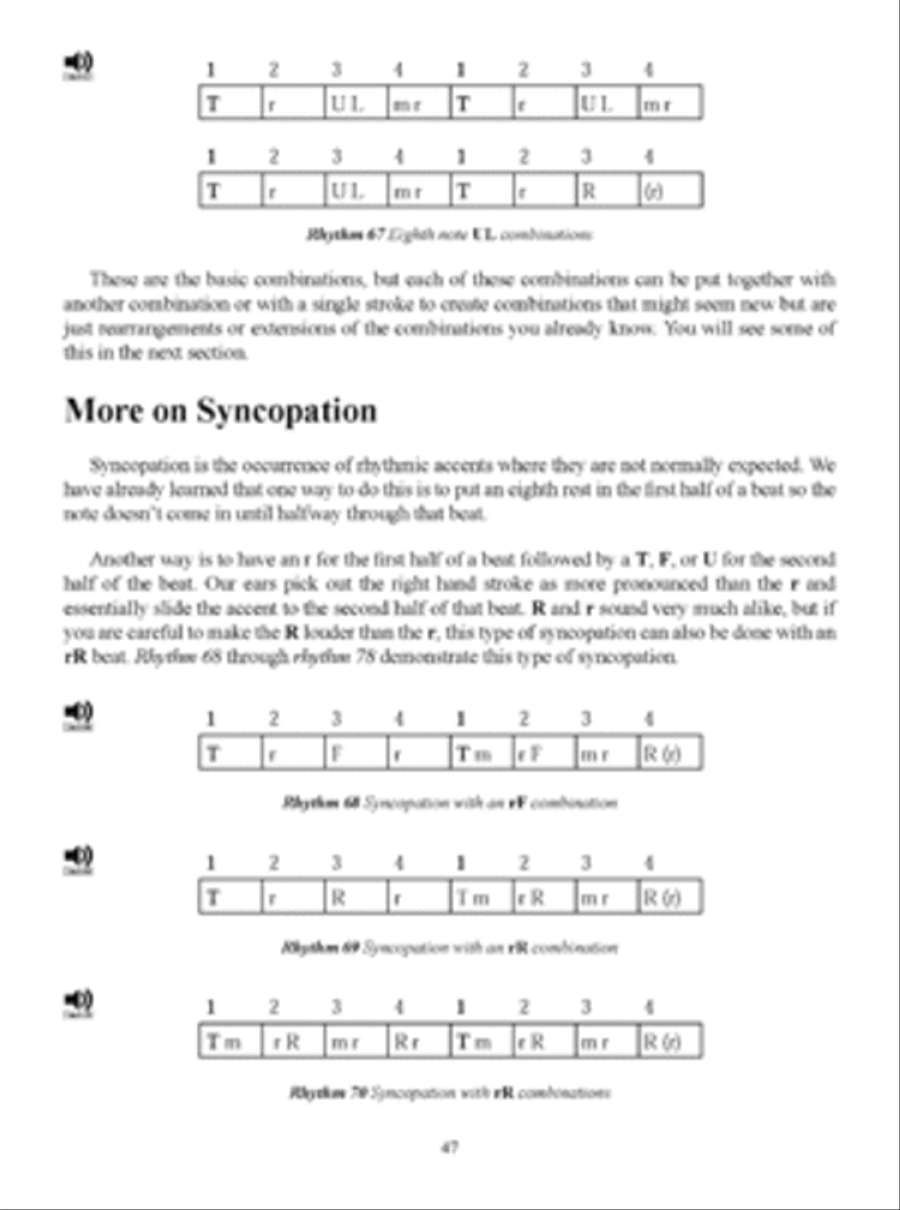 Playing the Frame Drum Percussion scores gallery preview page 4