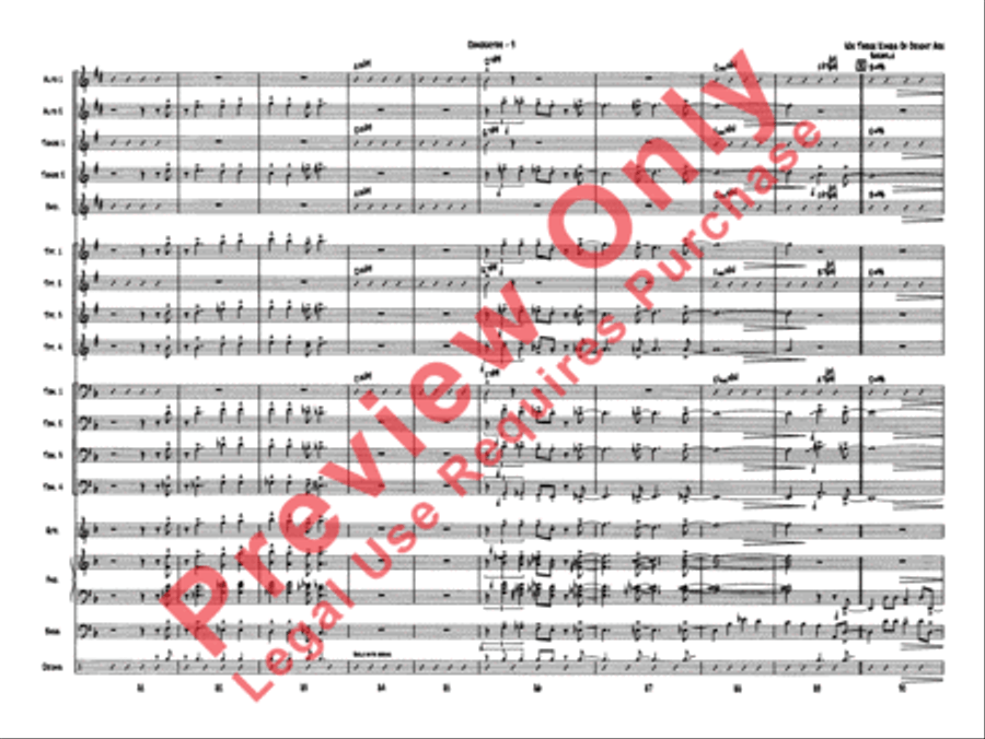 We Three Kings of Orient Are Jazz Ensemble scores gallery preview page 11