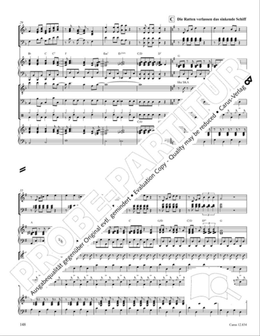 Schockorange Choir scores gallery preview page 149