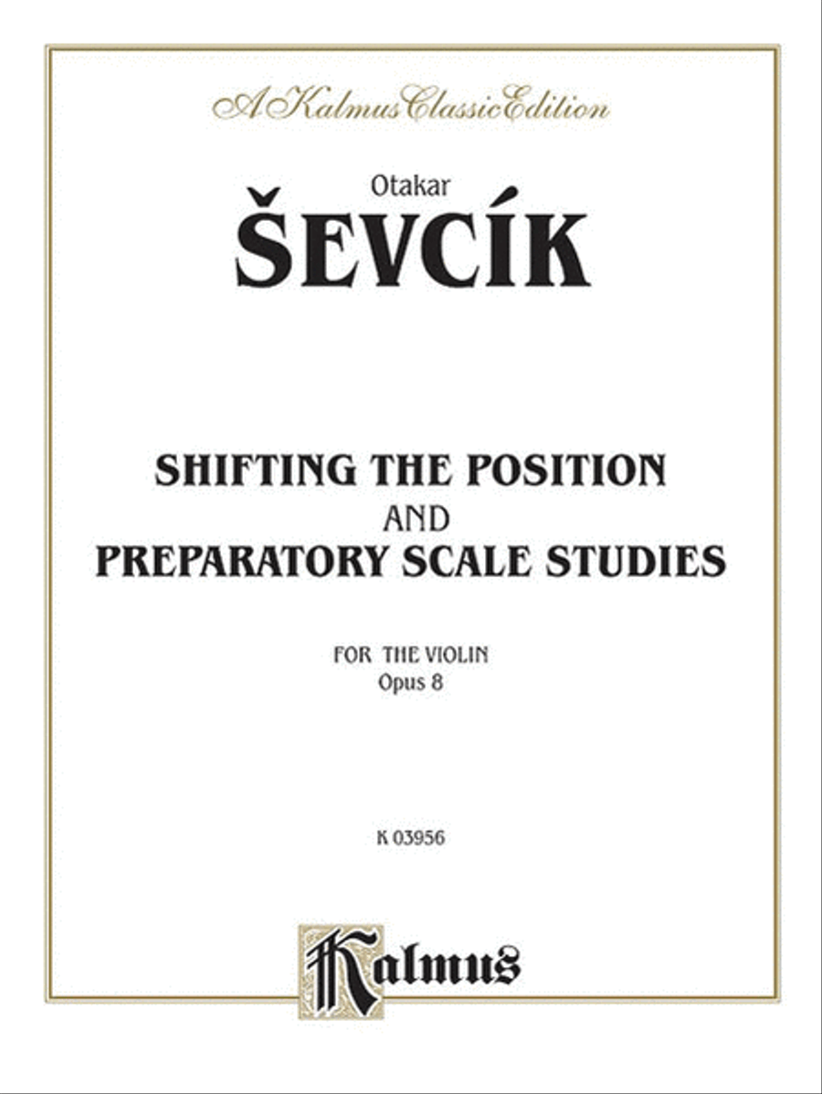 Shifting the Position and Prep. Scale Studies, Op. 8 Violin Solo scores gallery preview page 1