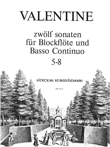 12 Sonatas for recorder and basso continuo, Volume 2