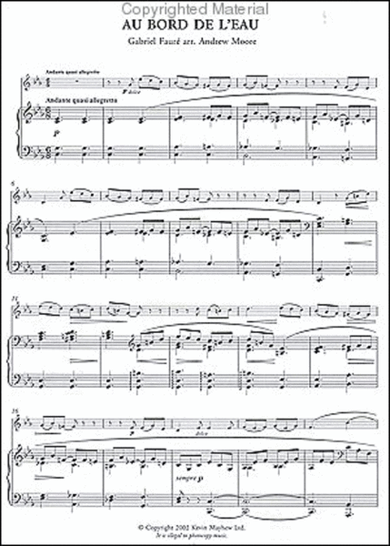 The Wonderful World for Violin and Piano - Faure
