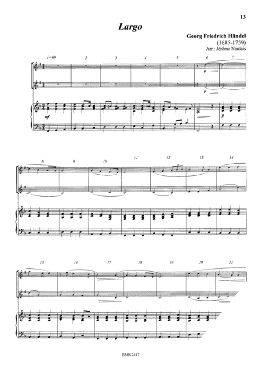 Album Volume 7 Clarinet Duet scores gallery preview page 7