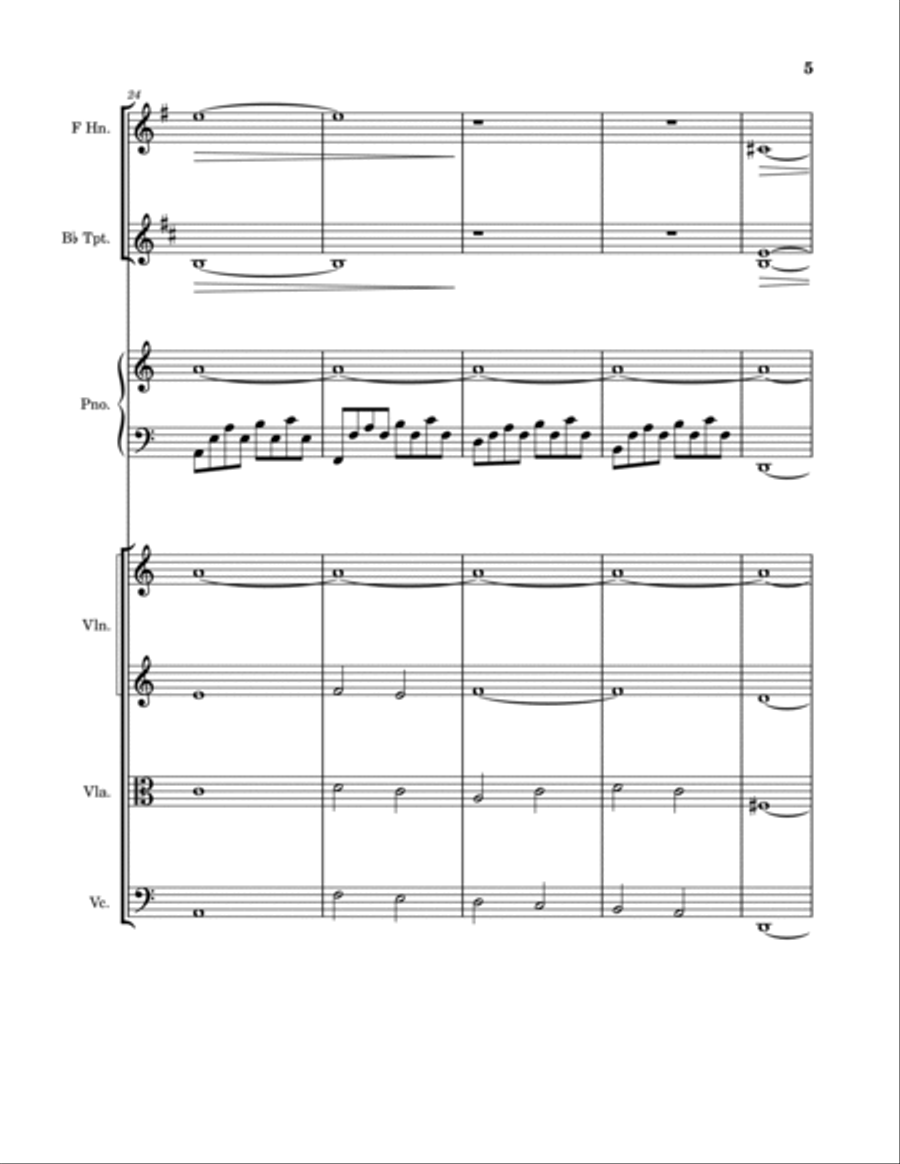 Braveheart - Main Title Braveheart - Main Title Horn scores gallery preview page 5