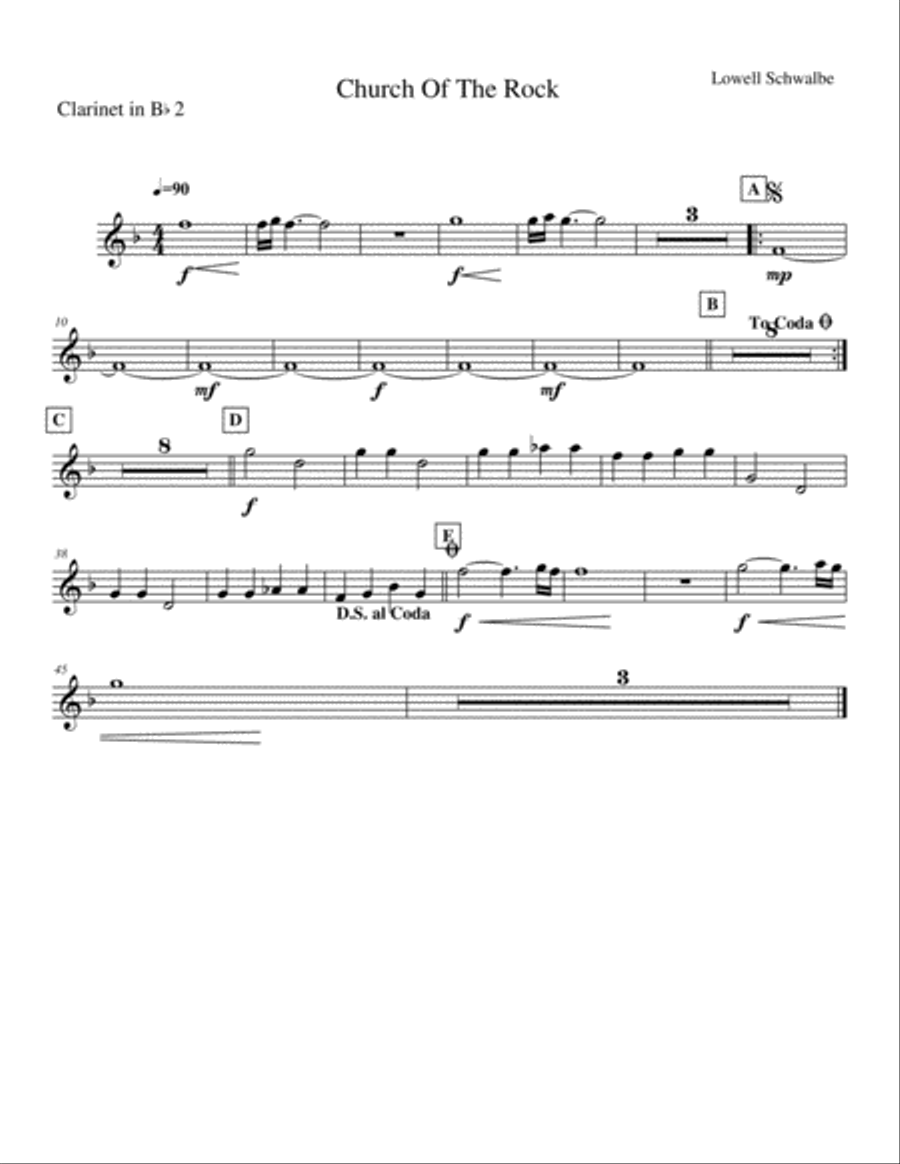Church of the Rock Full Orchestra scores gallery preview page 2