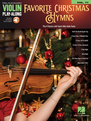 Book cover for Favorite Christmas Hymns