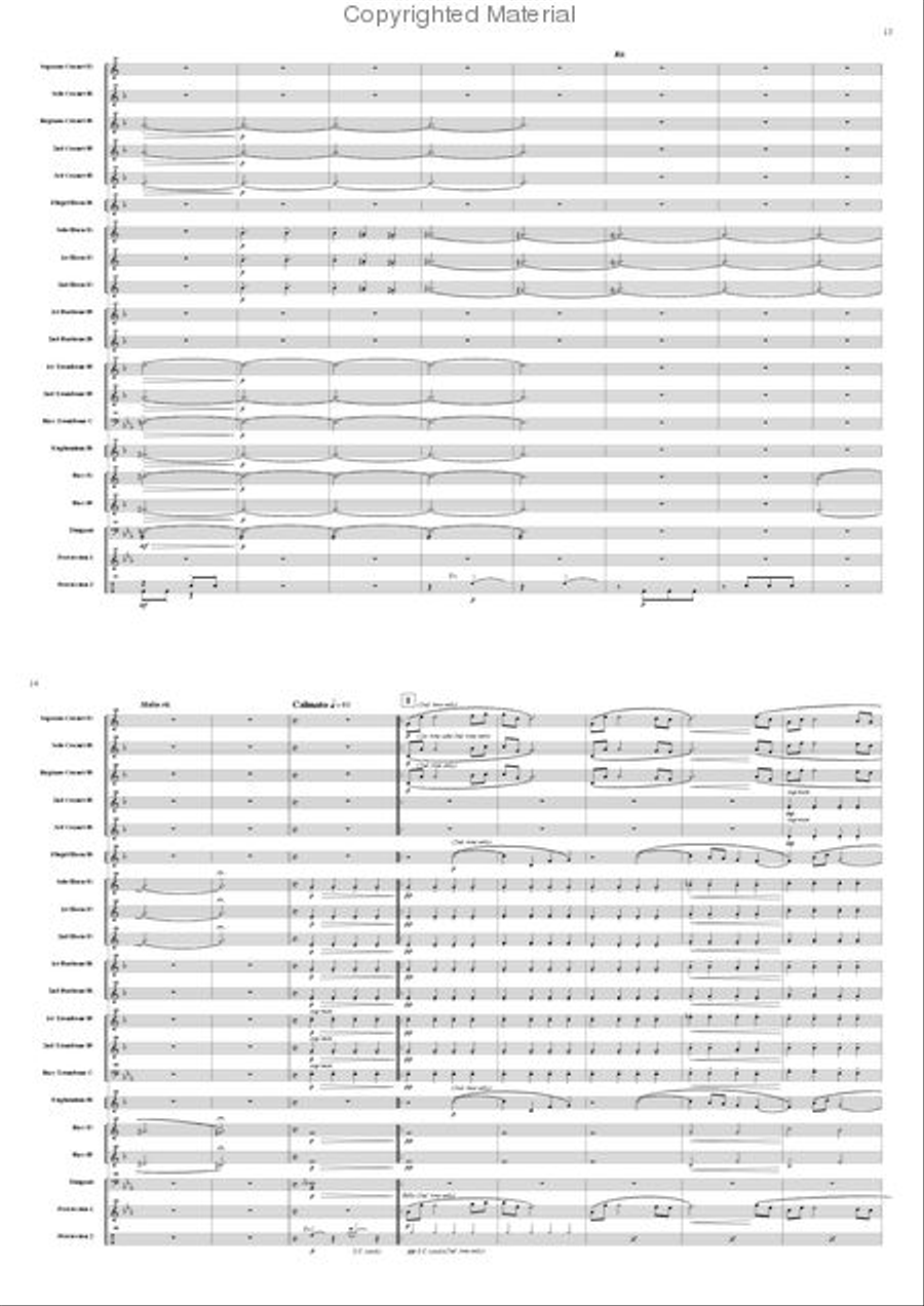 Little Portrait Brass Band scores gallery preview page 7