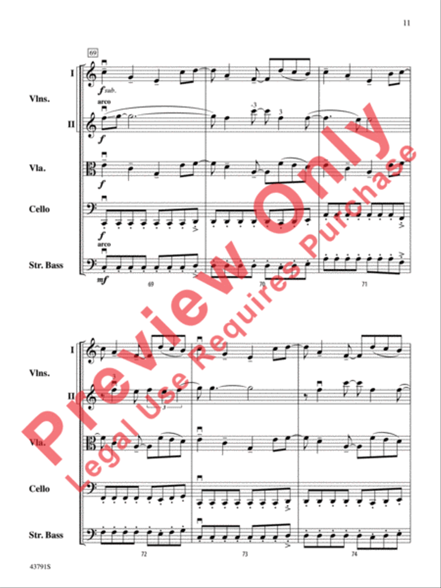 Starlight String Orchestra scores gallery preview page 12