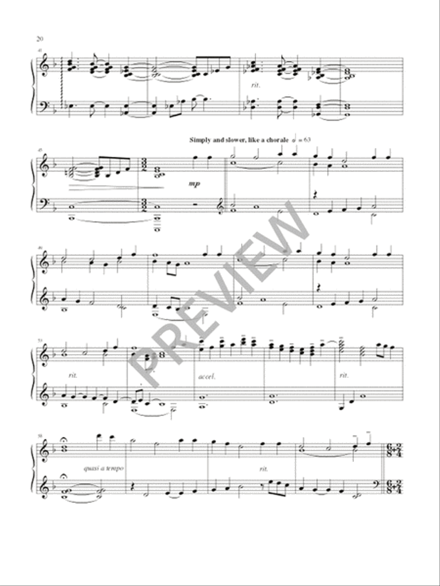 Seasons of Grace - Volume 1 Piano Solo scores gallery preview page 22