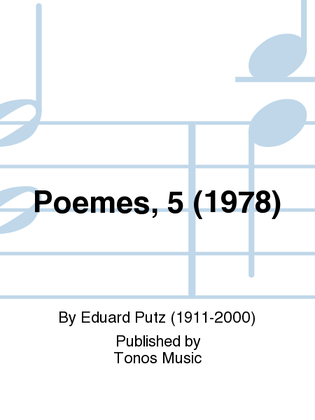 Poemes, 5 (1978)