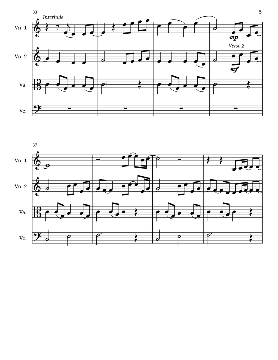 What Was I Made For? Orchestra scores gallery preview page 5