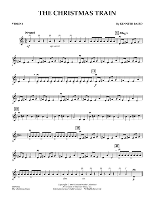 The Christmas Train - Violin 1