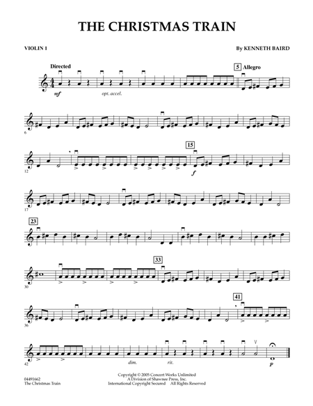 The Christmas Train - Violin 1