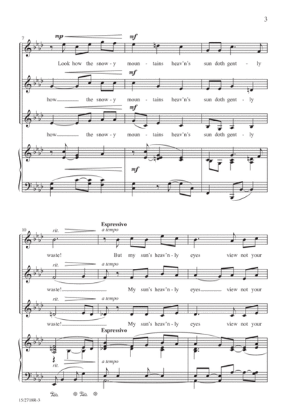 Weep You No More by Roger Quilter Choir - Sheet Music