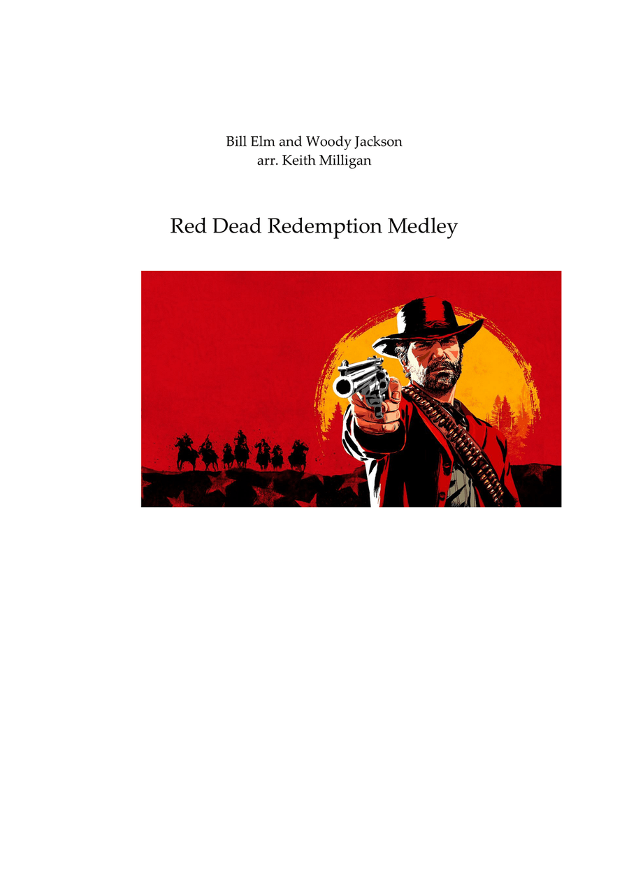 Theme From Red Dead Redemption Large Ensemble scores gallery preview page 1