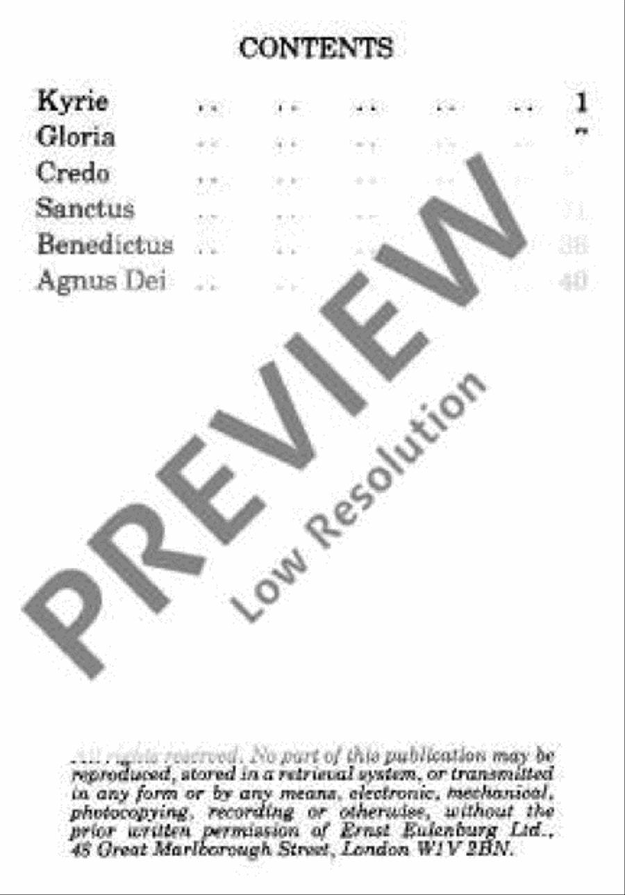 Messa Nr. II in F Messa Nr. II in F 4-Part scores gallery preview page 3