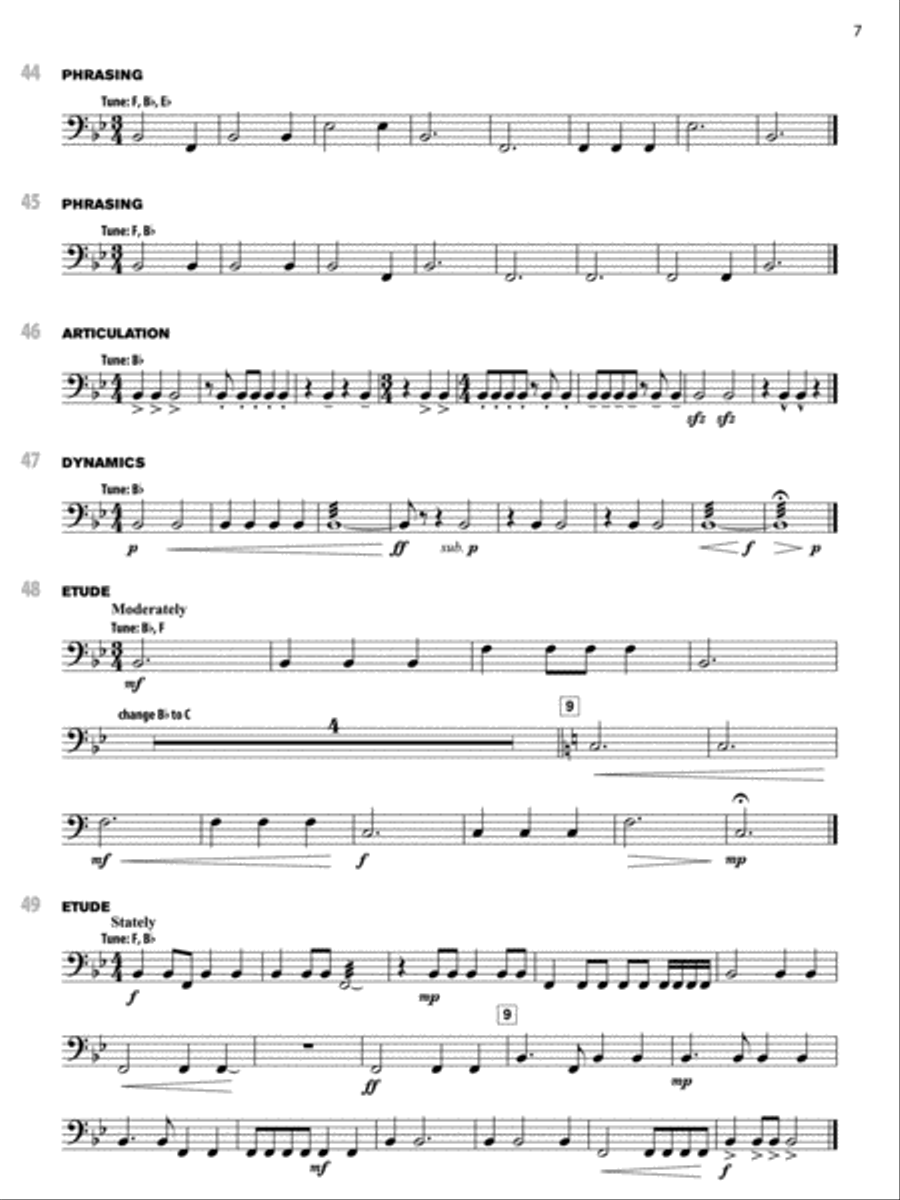 Sound Innovations for Concert Band -- Ensemble Development for Intermediate Concert Band Concert Band Methods scores gallery preview page 4