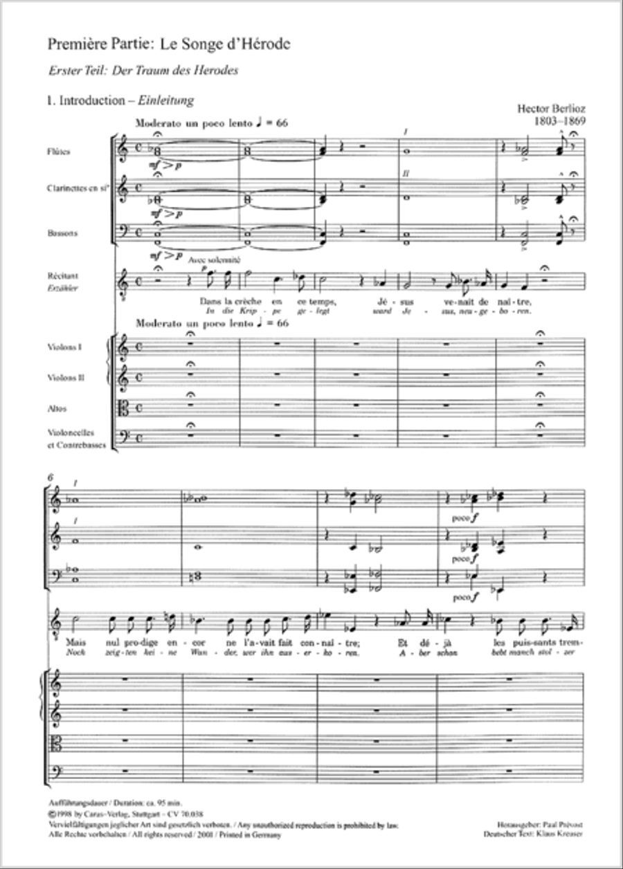L'Enfance du Christ L'Enfance du Christ 4-Part scores gallery preview page 2