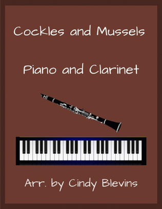 Book cover for Cockles and Mussels, for Piano and Clarinet