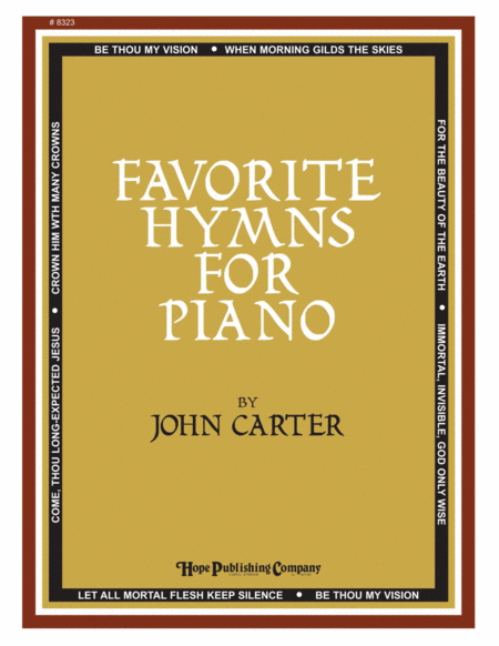 Favorite Hymns for Piano-Digital Download