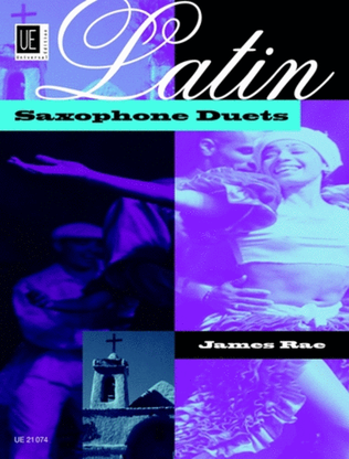 Book cover for Latin Saxophone Duets