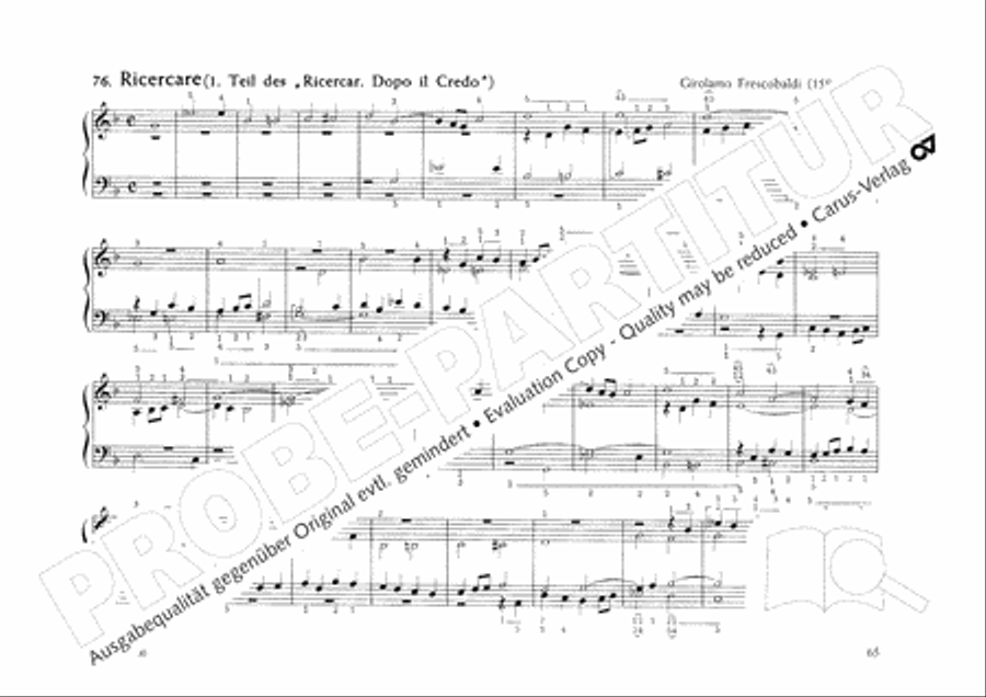 Orgelschule Orgelschule Organ scores gallery preview page 67