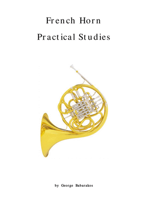 Book cover for 31 Studies For French Horn