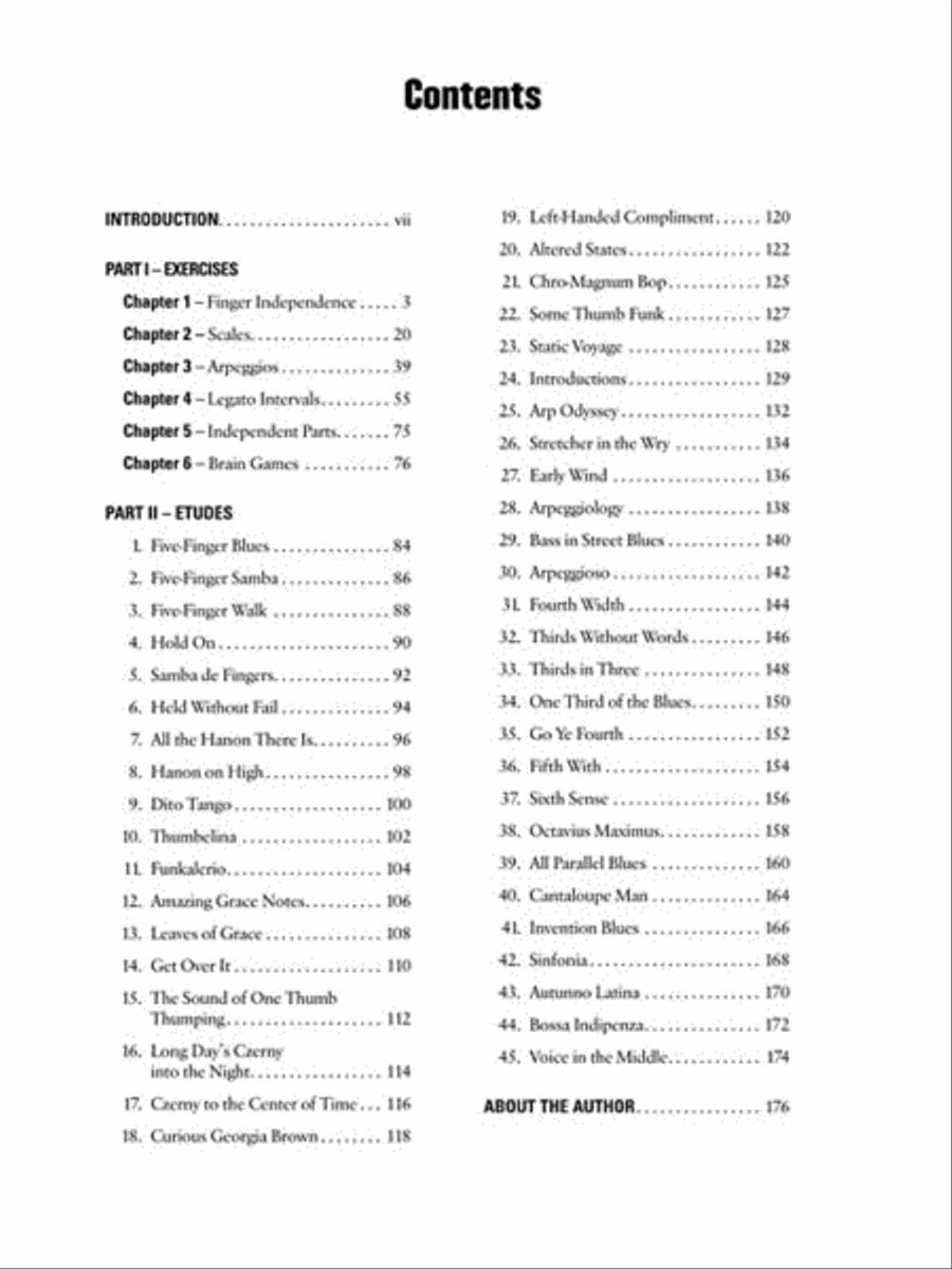 Jazz Piano Technique Piano Method scores gallery preview page 2