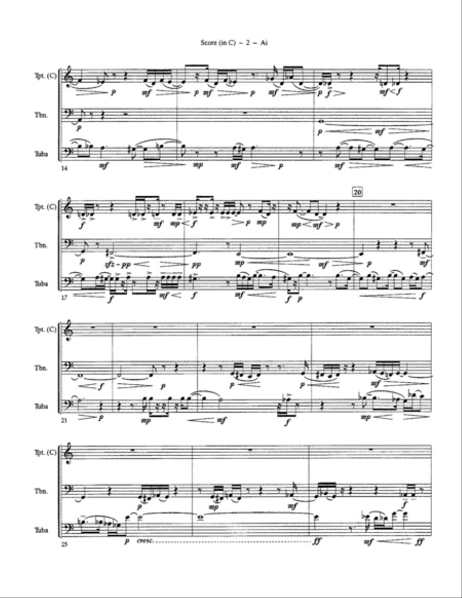 Ai Trombone scores gallery preview page 5