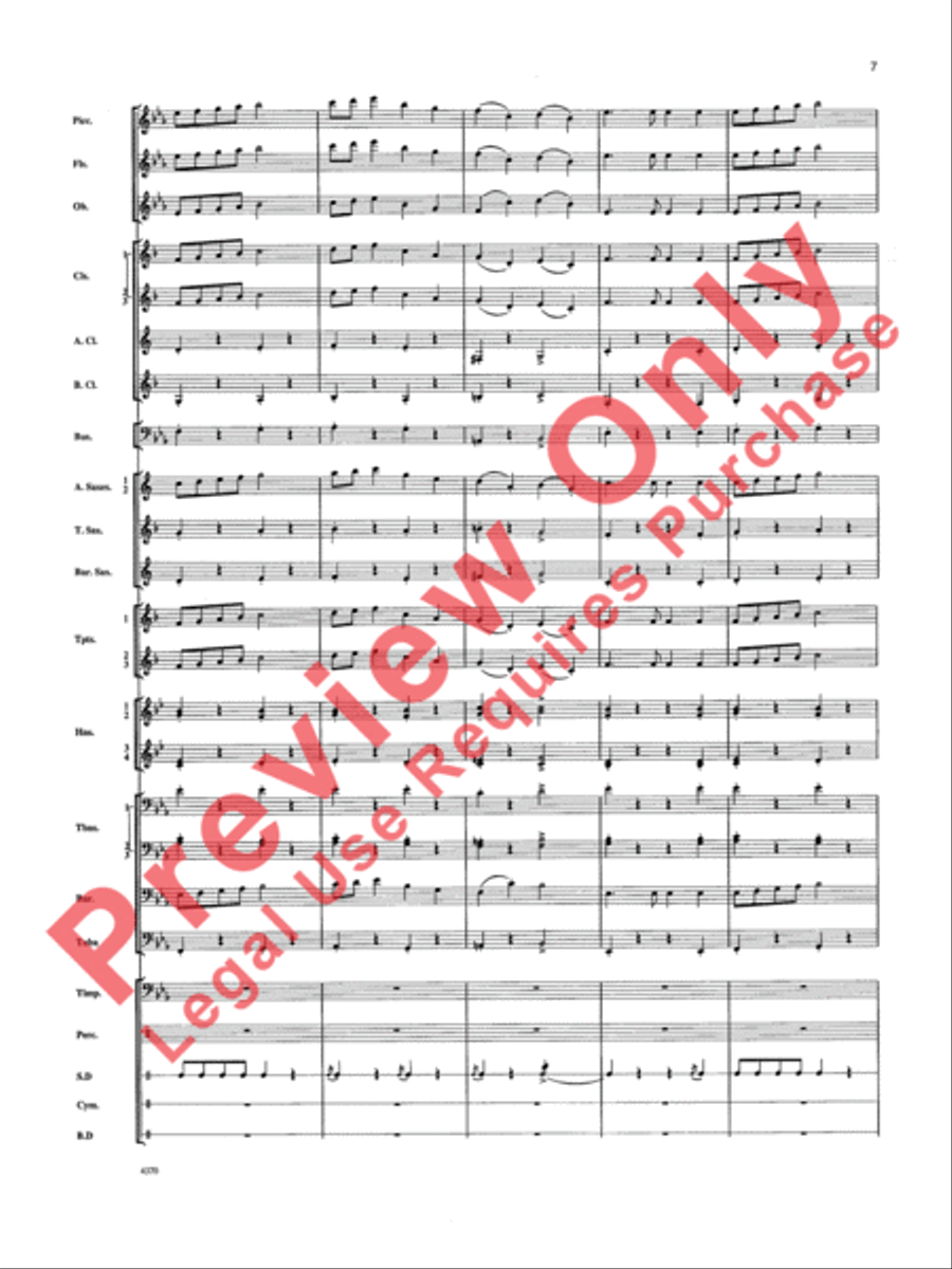 Ballymore Down Concert Band scores gallery preview page 8