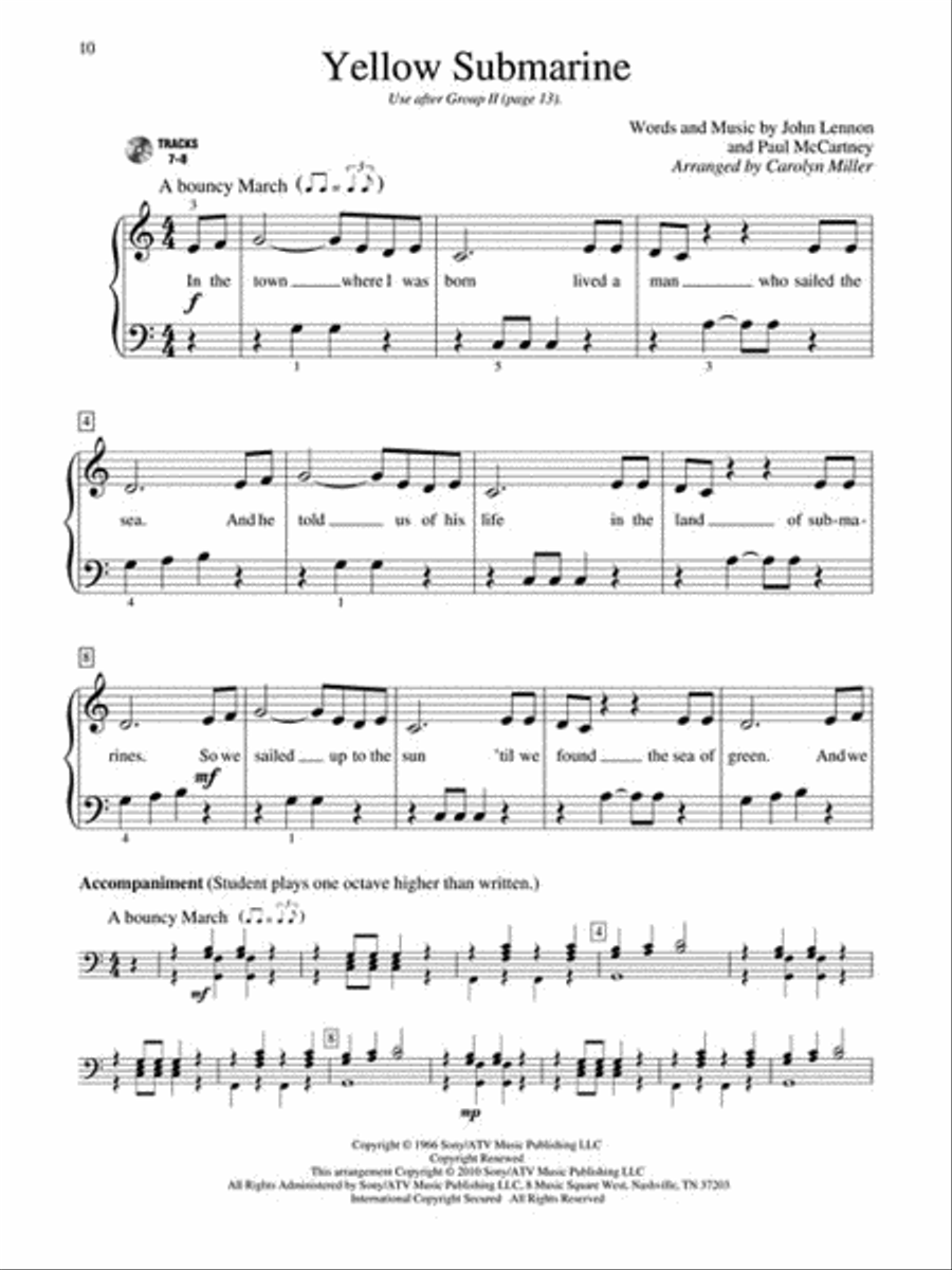 A Dozen a Day Songbook - Preparatory Book Piano Method scores gallery preview page 4