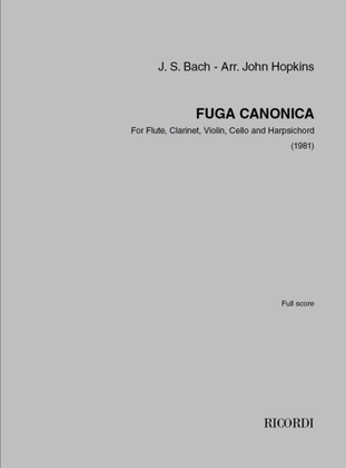 Book cover for Fuga Canonica
