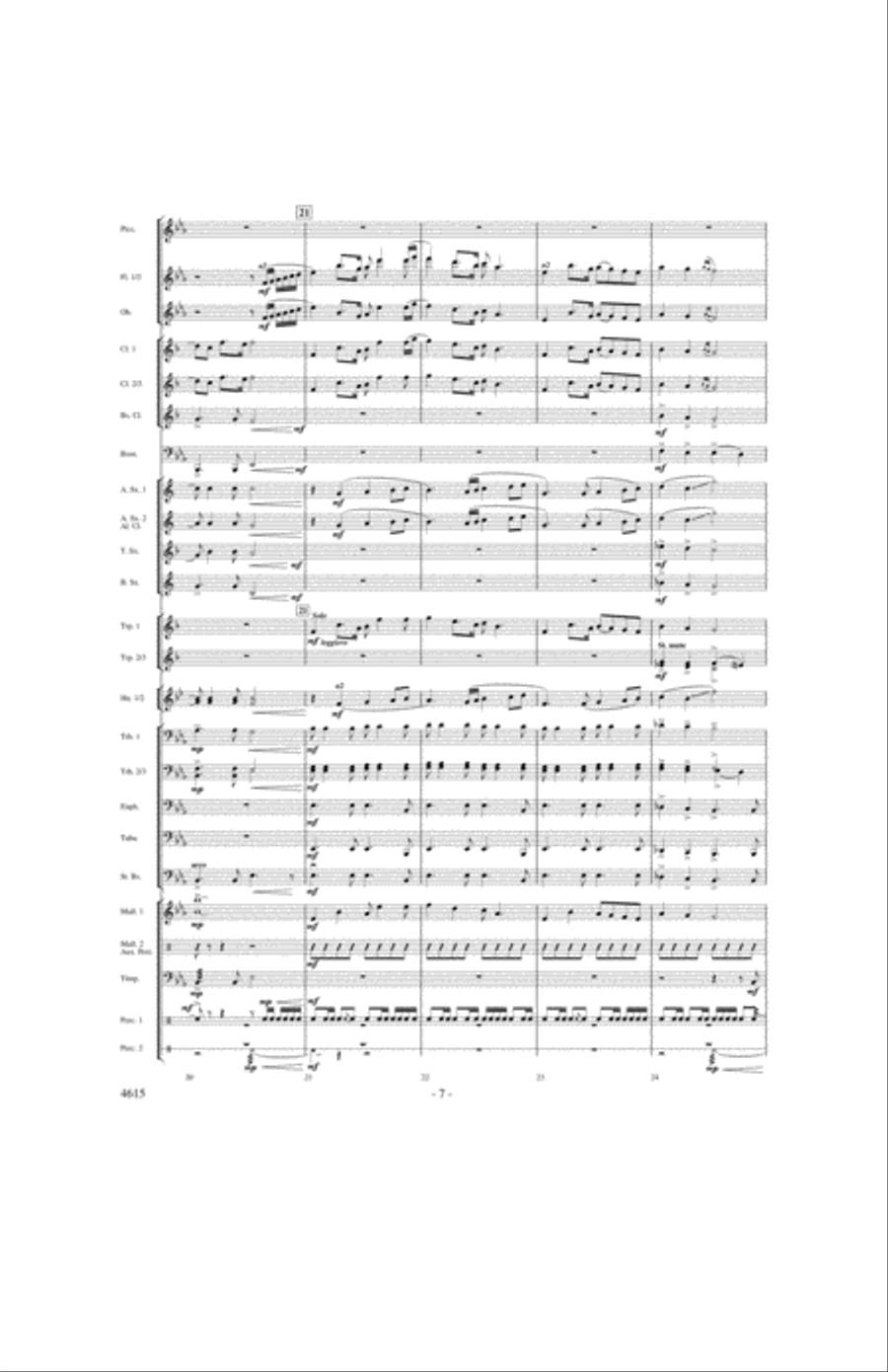 Sedona Sedona Concert Band scores gallery preview page 6