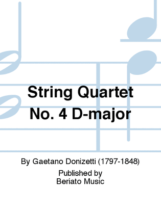 String Quartet No. 4 D-major