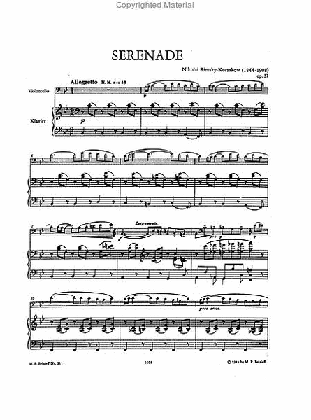 Serenade Op. 37