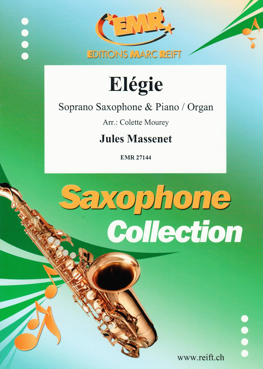 Elegie Soprano Saxophone scores gallery preview page 1