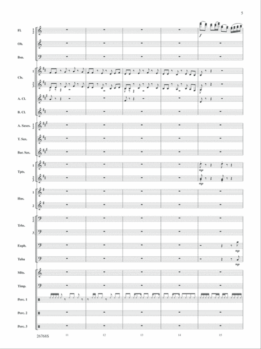 The Story of Mumble Happy Feet: Score Concert Band scores gallery preview page 5